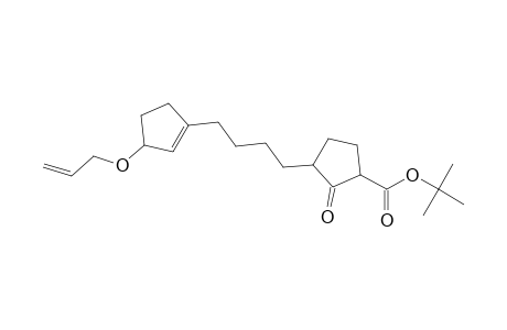 tert-Butyl 3-[4-(3-Allyloxy-1-cyclopenten-1-yl)butyl]-2-oxocyclopentanecarboxylate