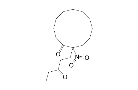 2-NITRO-2-(3'-OXO-PENTYL)-CYCLODODECANONE