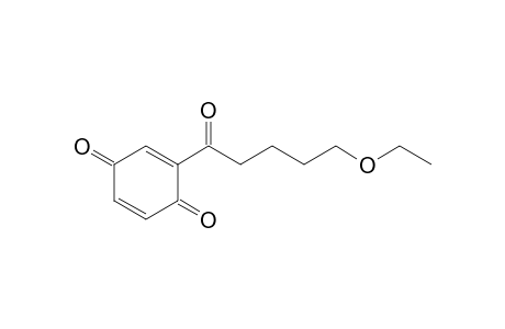 2-(5'-Ethoxypentanoyl)-p-benzoquinone