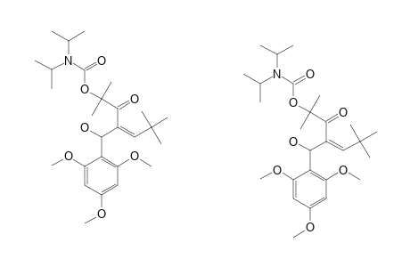 (Z)-3-[1-HYDROXY-1-(2,4,6-TRIMETHOXYPHENYL)-METHYL]-1,1,5,5-TETRAMETHYL-2-OXO-3-HEXENYL-N,N-DIISOPROPYLCARBAMATE