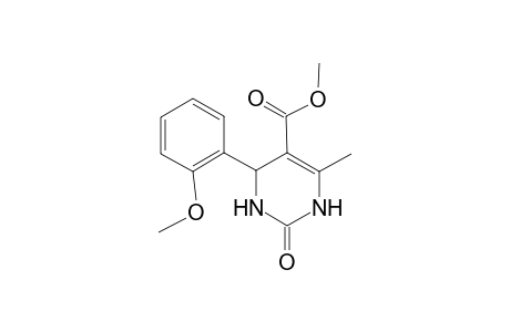 2-keto-4-(2-methoxyphenyl)-6-methyl-3,4-dihydro-1H-pyrimidine-5-carboxylic acid methyl ester