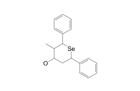R-2,cis-6-Diphenyl-trans-3-methyl-4-selenanol
