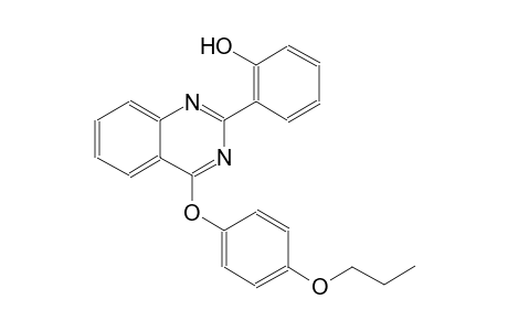 2-[4-(4-propoxyphenoxy)-2-quinazolinyl]phenol