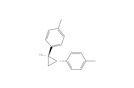 trans-1-methyl-1,2-di(4-methylphenyl)cyclopropane