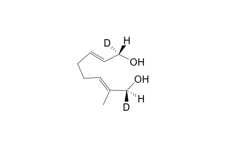 (1S,8S)-[D2]-3-Nor-8-hydroxygeraniol