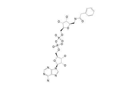 6-ADENOSINE-DIPHOSPHATE-2,5-ANHYDRO-1-DEOXY-1-PHENYL-ACETAMIDE-D-ALLITOL