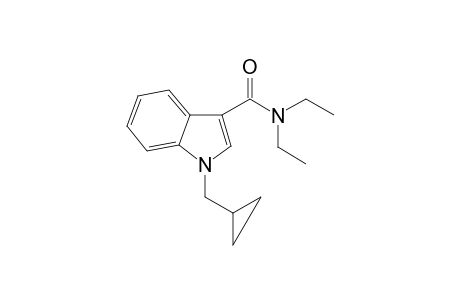 1-Cyclopropylmethyl-N,N-diethyl-1H-indole-3-carboxamide