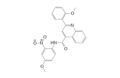 N-(4-methoxy-2-nitrophenyl)-2-(2-methoxyphenyl)-4-quinolinecarboxamide
