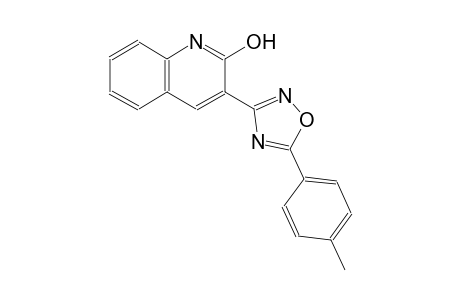 3-[5-(4-methylphenyl)-1,2,4-oxadiazol-3-yl]-2-quinolinol