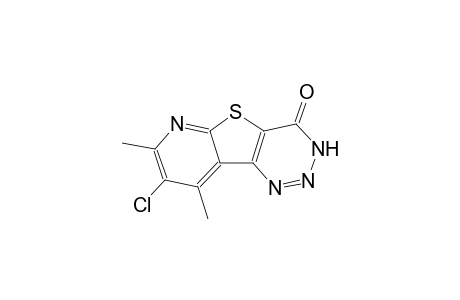 8-Chloro-7,9-dimethylpyrido[3',2':4,5]thieno[3,2-d][1,2,3]triazin-4(3H)-one