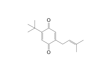2-(tert-butyl)-5-(3-methylbut-2-en-1-yl)cyclohexa-2,5-diene-1,4-dione