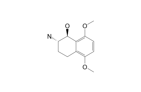 TRANS-2-AMINO-5,8-DIMETHOXY-1,2,3,4-TETRAHYDRO-1-NAPHTHALENOL