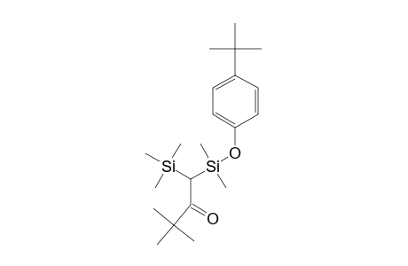 1-[(4-TERT.-BUTYLPHENOXY)-DIMETHYLSILYL]-3,3-DIMETHYL-1-(TRIMETHYLSILYL)-2-BUTANONE