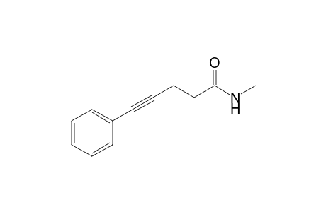 N-Methyl-5-phenyl-4-pentynylamide