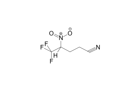 4-NITRO-5,5,5-TRIFLUOROPENTANOIC ACID, NITRILE