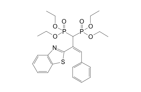 2-{2'-[bis(Ethoxyphosphonato)methyl]-1'-phenylethylidene]-(1,3)-benzothiazole