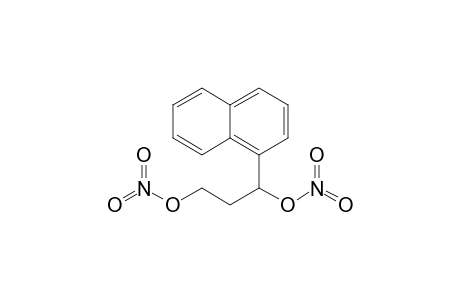 (1-naphthalen-1-yl-3-nitrooxy-propyl) nitrate