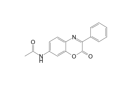 N-(2-keto-3-phenyl-1,4-benzoxazin-7-yl)acetamide