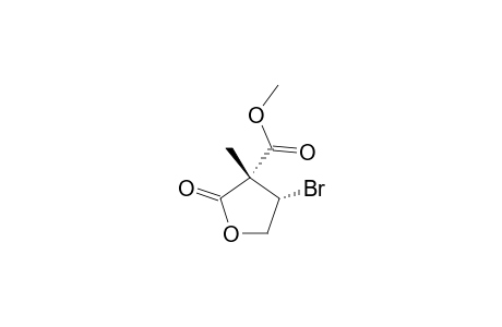 CIS-METHYL-4-BROMO-3-METHYL-2-OXOTETRAHYDROFURAN-3-CARBOXYLATE;COMPOIUND-#1C