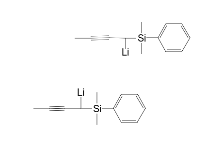 1-LITHIO-1-DIMETHYLPHENYLSILYL-1,2-BUTYNE