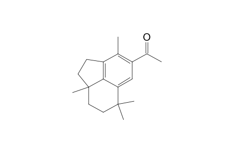 1-(3,6,6,8a-tetramethyl-1,2,7,8-tetrahydroacenaphthylen-4-yl)ethanone