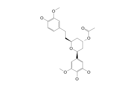 EPI-3-ACETOXY-1,5-EPOXY-1-(3,4-DIHYDROXY-5-METHOXYPHENYL)-7-(4-HYDROXY-3-METHOXYPHENYL)-HEPTANE