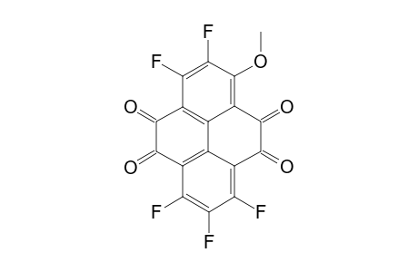 PENTAFLUORO-1-METHOXYPYRENE-4,5,9,10-DIQUINONE