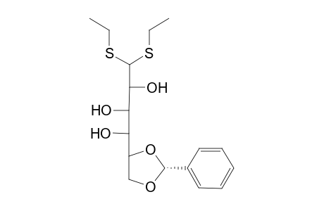 D-Glucose, 5,6-O-(phenylmethylene)-, diethyl mercaptal, (R)-