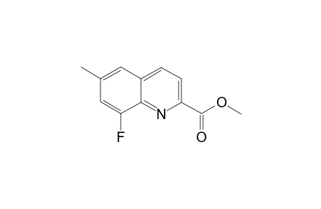 Methyl 8-fluoro-6-methylquinoline-2-carboxylate