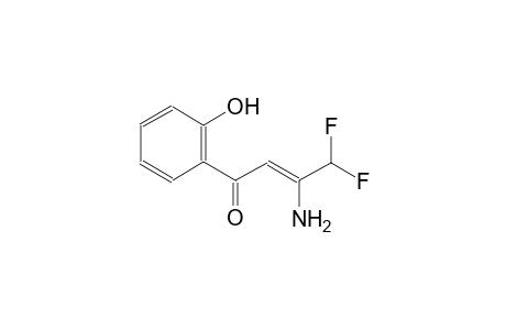 (2Z)-3-amino-4,4-difluoro-1-(2-hydroxyphenyl)-2-buten-1-one