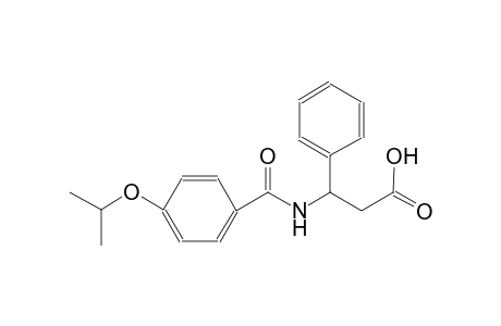 N-(4-isopropoxybenzoyl)-3-phenyl-beta-alanine