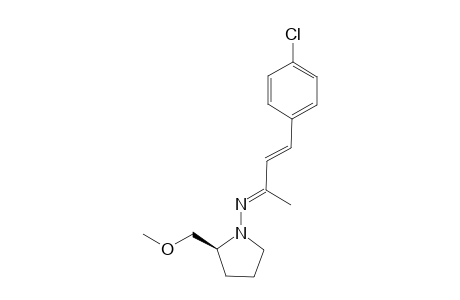 (+)-(2S)-2-(Methoxymethyl)-N-[(1E,2E)-1-methyl-3-(4-chlorophenyl)prop-2-enylidene]pyrrolidin-1-amine