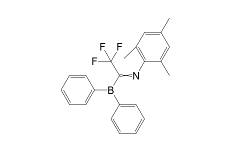 N-(1-(diphenylboryl)-2,2,2-trifluoroethylidene)-2,4,6-trimethylaniline