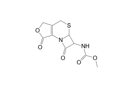Carbamate, N-(1,7-dioxo-1,4,6,7-tetrahydro-3H,5aH-azeto[2,1-b]furo[3,4-d][1,3-d]thiazin-6-yl)-, methyl ester