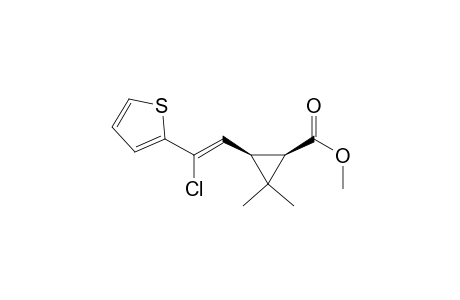 Methyl cis-3-[(Z)-2-Chloro-2-(thienyl)ethenyl]-2,2-dimethylcyclopropanecarboxylate