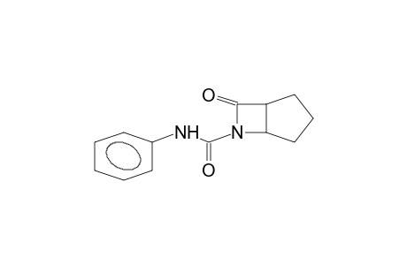 6-AZABICYCLO[3.2.0]HEPTANE-6-CARBOXAMIDE, 7-OXO-N-PHENYL-