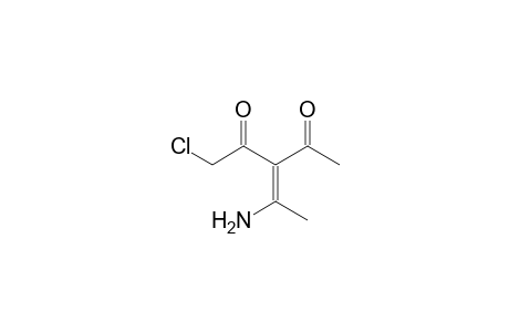 1-Chloro-3-(1-aminoethylidene)-pentane-2,4-dione