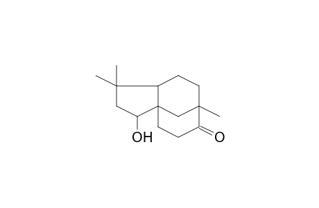 2-Hydroxy-4,4,8-trimethyltricyclo[6.3.1.0(1,5)]dodecan-9-one