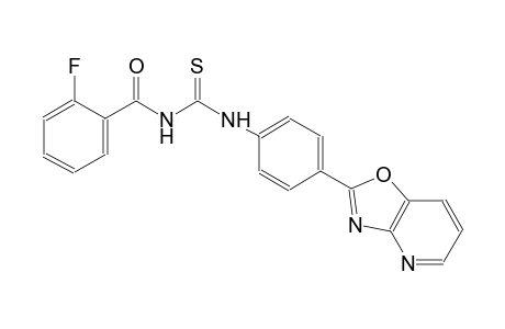 thiourea, N-(2-fluorobenzoyl)-N'-(4-oxazolo[4,5-b]pyridin-2-ylphenyl)-