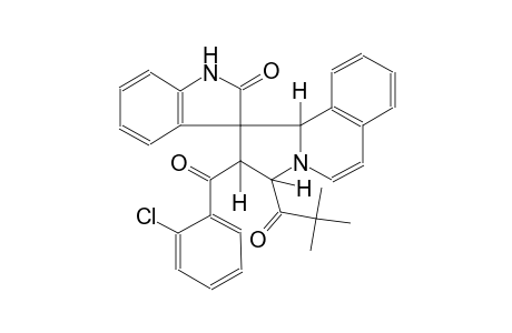 (1'S,2'S,3'S,10b'R)-2'-(2-chlorobenzoyl)-3'-pivaloyl-3',10b'-dihydro-2'H-spiro[indoline-3,1'-pyrrolo[2,1-a]isoquinolin]-2-one