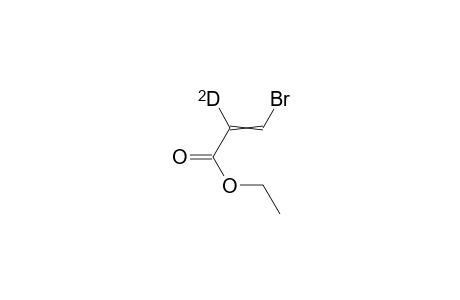 1-Deuterio-2-Bromo-1-ethenecarboxylic acid ethylester