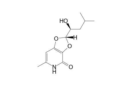 (8S,9S)-dihydroisoflavipucine