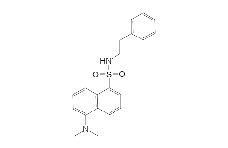 1-Naphthalenesulfonamide, 5-(dimethylamino)-N-(2-phenylethyl)-