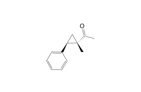 (1S*,2R*)-Methyl(1-methyl-2-phenylcycloprop-1-yl)ketone