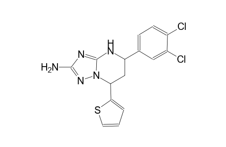 5-(3,4-dichlorophenyl)-7-(2-thienyl)-4,5,6,7-tetrahydro[1,2,4]triazolo[1,5-a]pyrimidin-2-amine