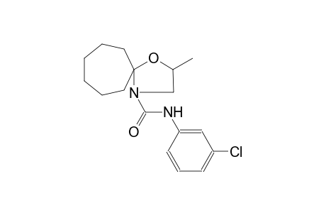N-(3-chlorophenyl)-2-methyl-1-oxa-4-azaspiro[4.6]undecane-4-carboxamide