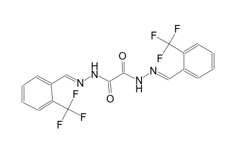 N'~1~,N'~2~-bis{(E)-[2-(trifluoromethyl)phenyl]methylidene}ethanedihydrazide