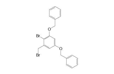 2-Bromo-3,5-dibenzyloxybenzyl bromide