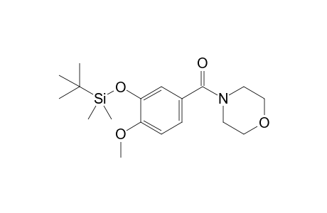 [3-[tert-butyl(dimethyl)silyl]oxy-4-methoxy-phenyl]-morpholin-4-yl-methanone