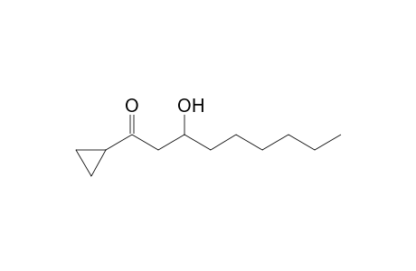 1-Cyclopropyl-3-hydroxynonan-1-one
